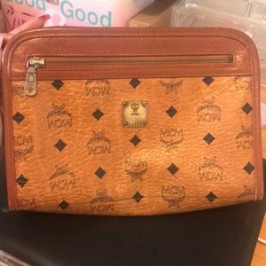 MCM vintage underarm clutch